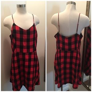 Plaid dress